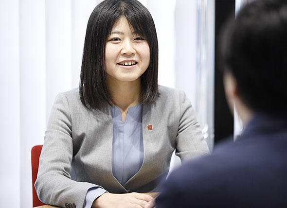営業職 井上さつき 社員インタビュー ジャパンエレベーターサービスホールディングス Jes 営業職 井上さつき 社員インタビュー ジャパンエレベーターサービスホールディングス Jes