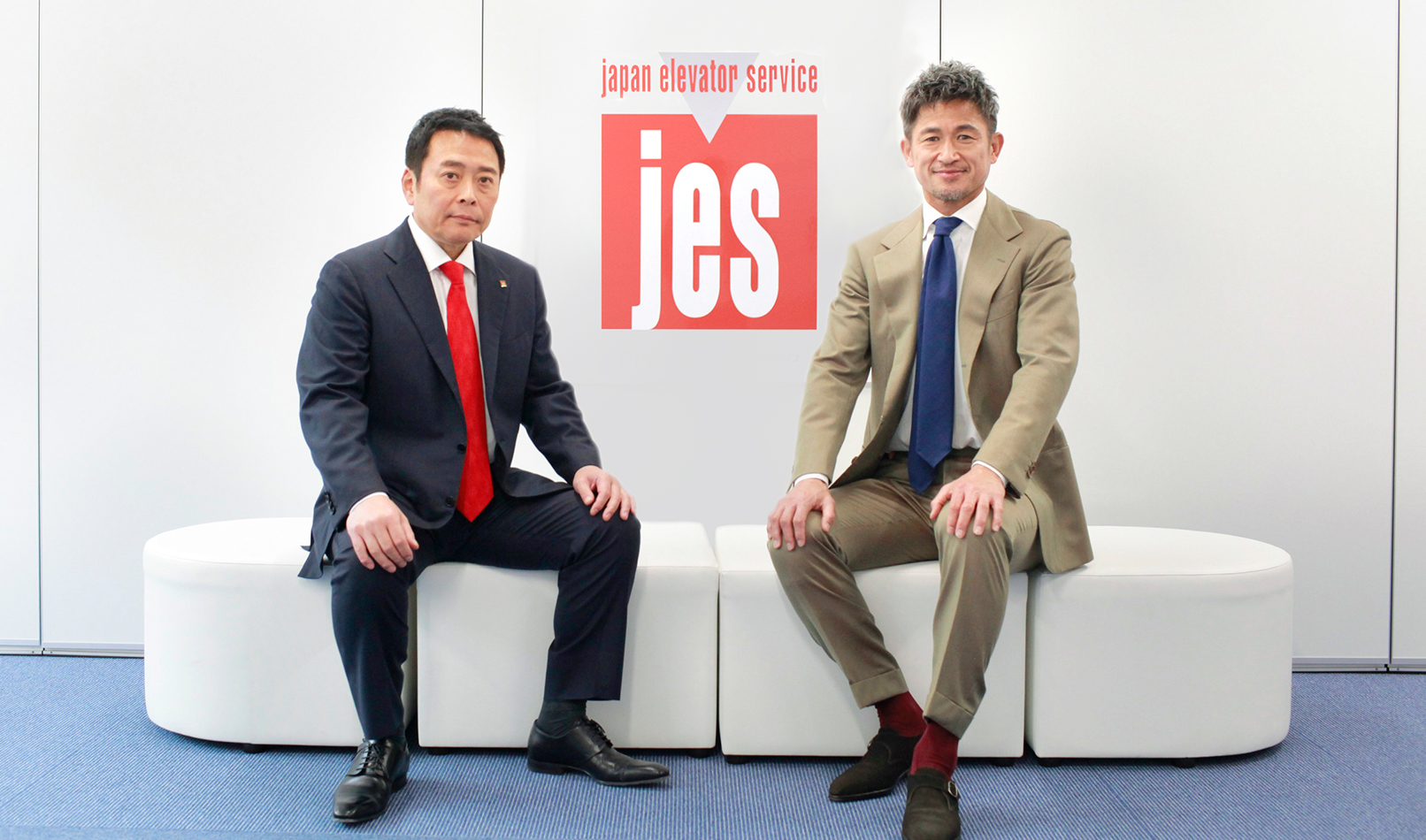 「JES Innovation Center（通称JIC）」にて対談